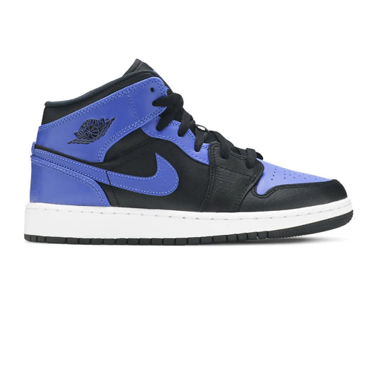 Air-Jordan-1-Mid-‘Hyper-Royal’-GS-side