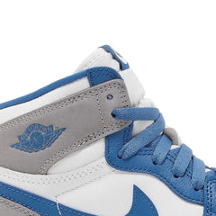 Air-Jordan-1-Retro-High-OG-‘True-Blue’-GS-(2023)-side-close-up