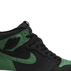 Air-Jordan-1-Retro-High-'Pine-Green-Black'-(2020)-side-close-up