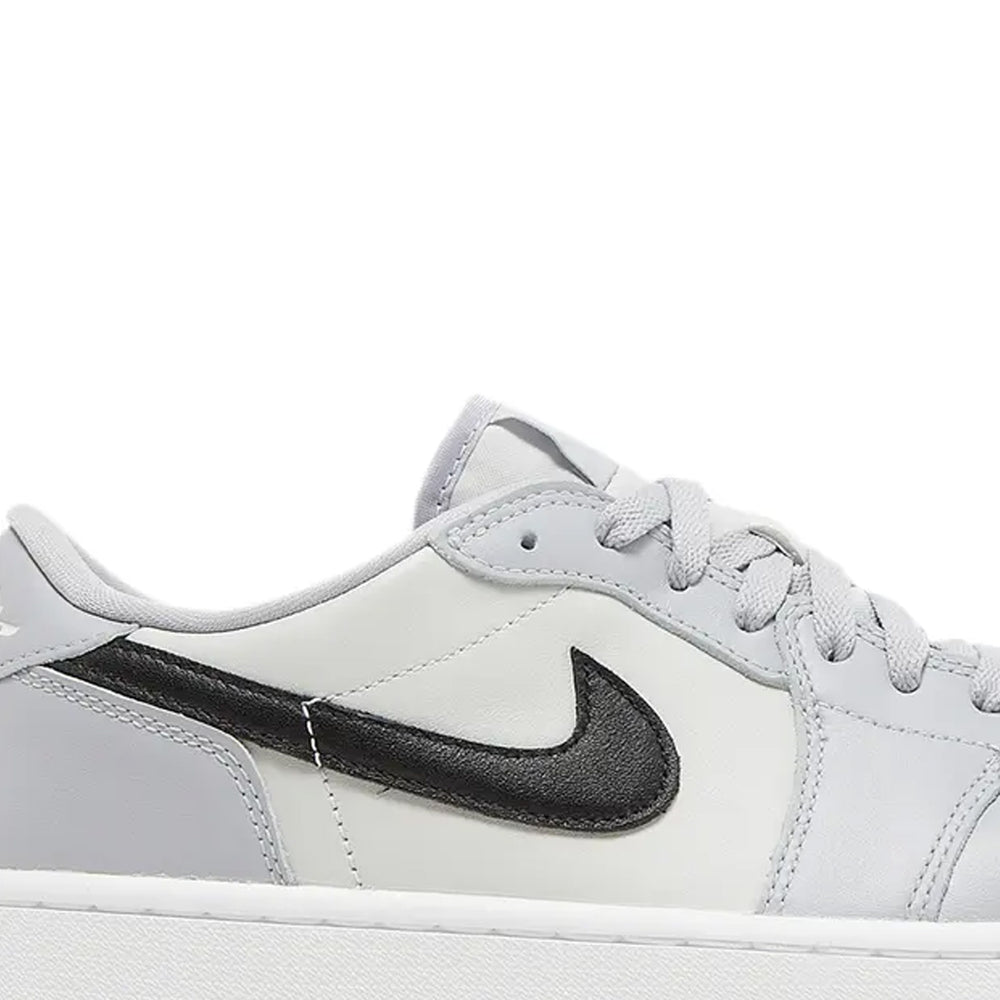 Air-Jordan-1-Retro-Low-Golf-‘Wolf-Grey’-(2021)-side-close-up