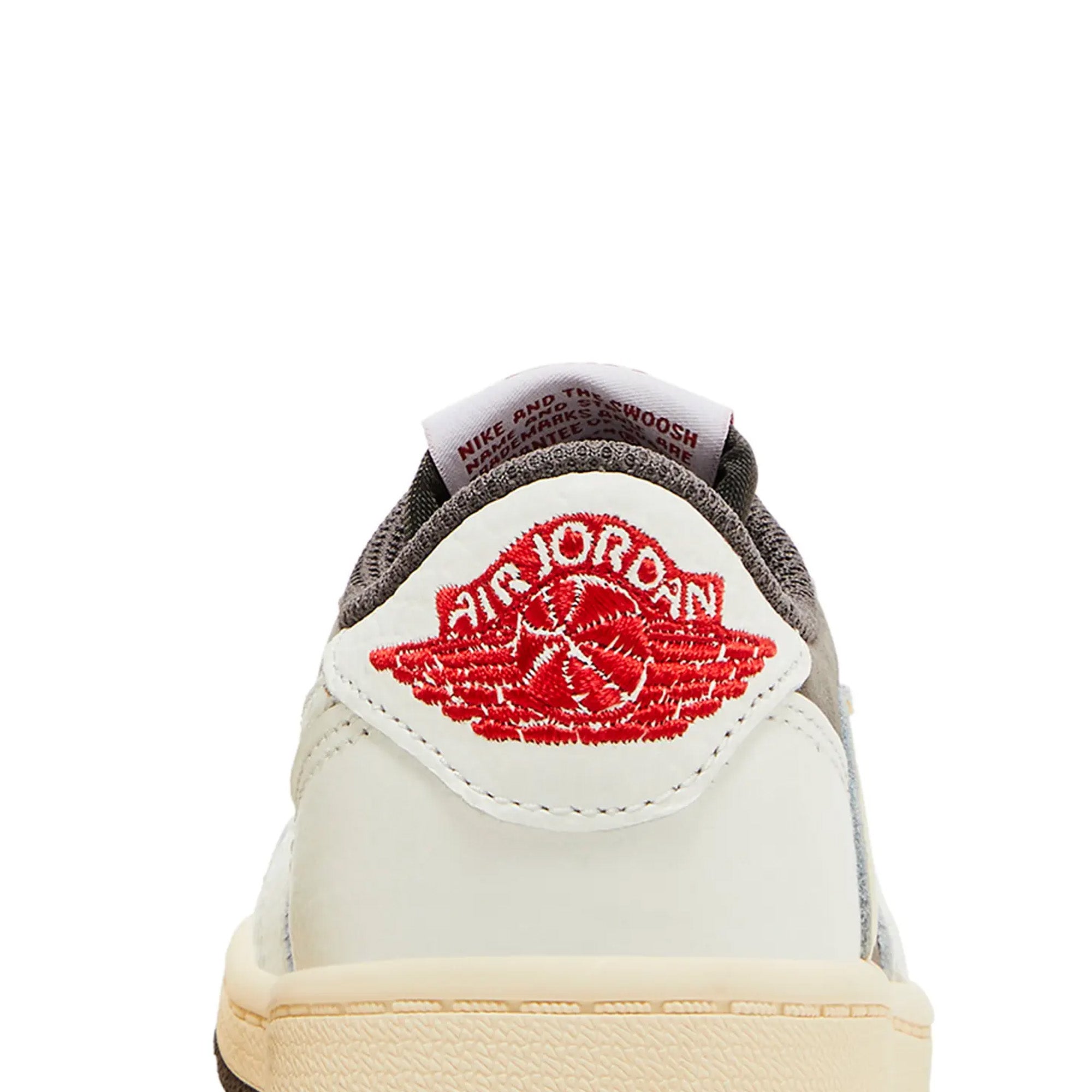 Air-Jordan-1-Retro-Low-OG-SP-Travis-Scott-‘Reverse-Mocha’-PS-(2022)-back-close-up