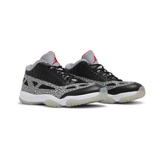 Air-Jordan-11-Low-IE-‘Black-Cement’-(2020)-front-side