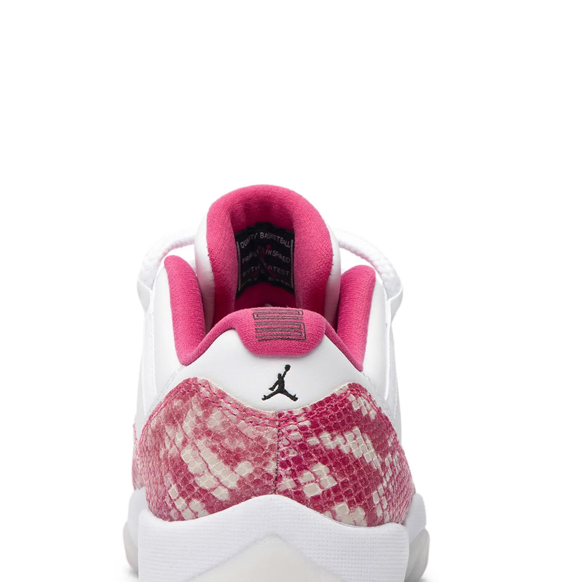 Air-Jordan-11-Low-W-‘Pink-Snakeskin’-back-close-up