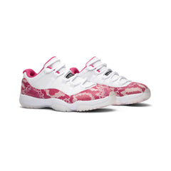 Air-Jordan-11-Low-W-‘Pink-Snakeskin’-front-side