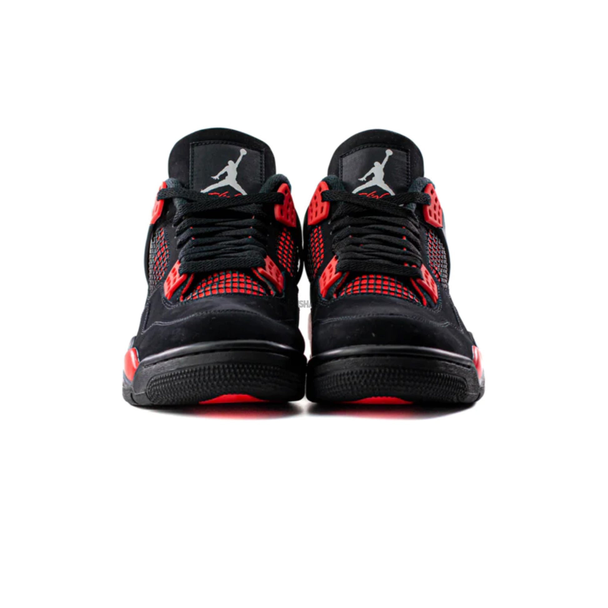 Air jordan 4 retro red black shop