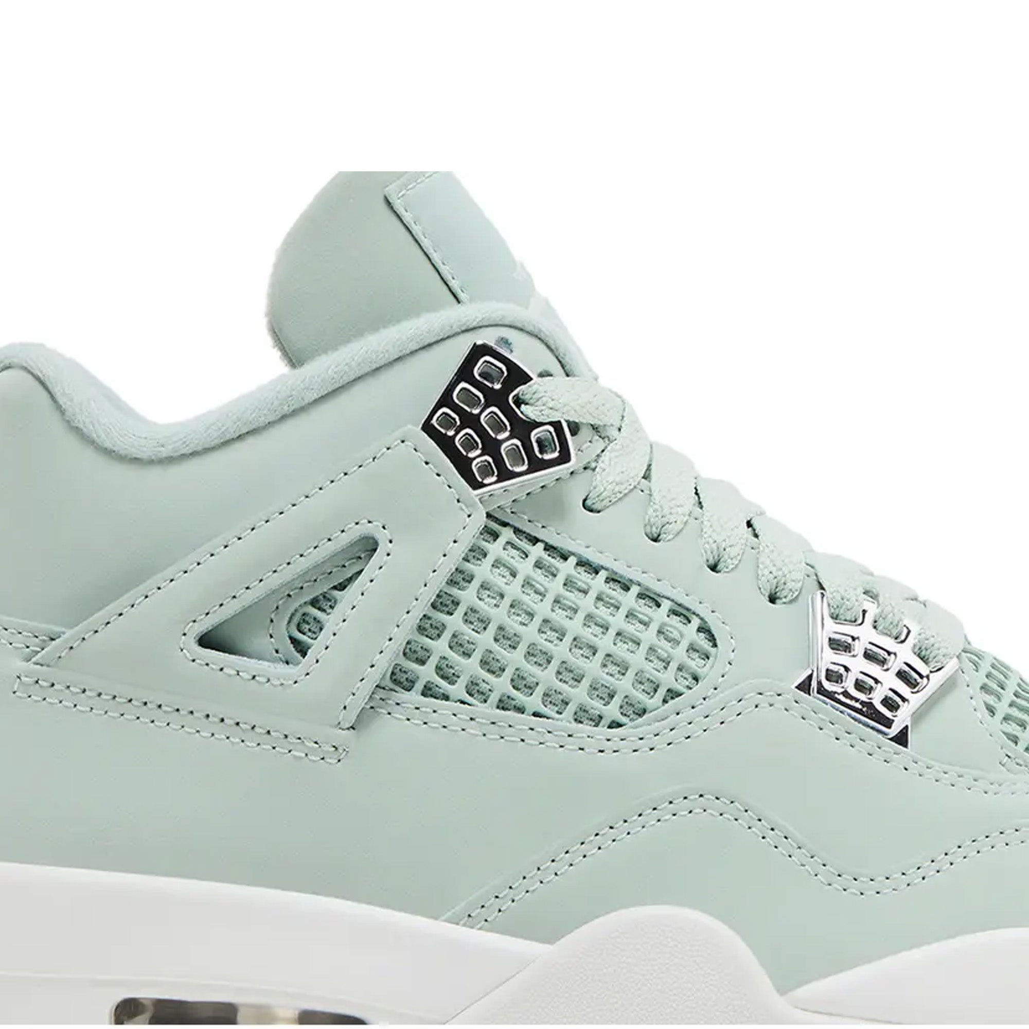 Air-Jordan-4-Retro-‘Seafoam-Sail’-Women’s-(2025)-side-close-up