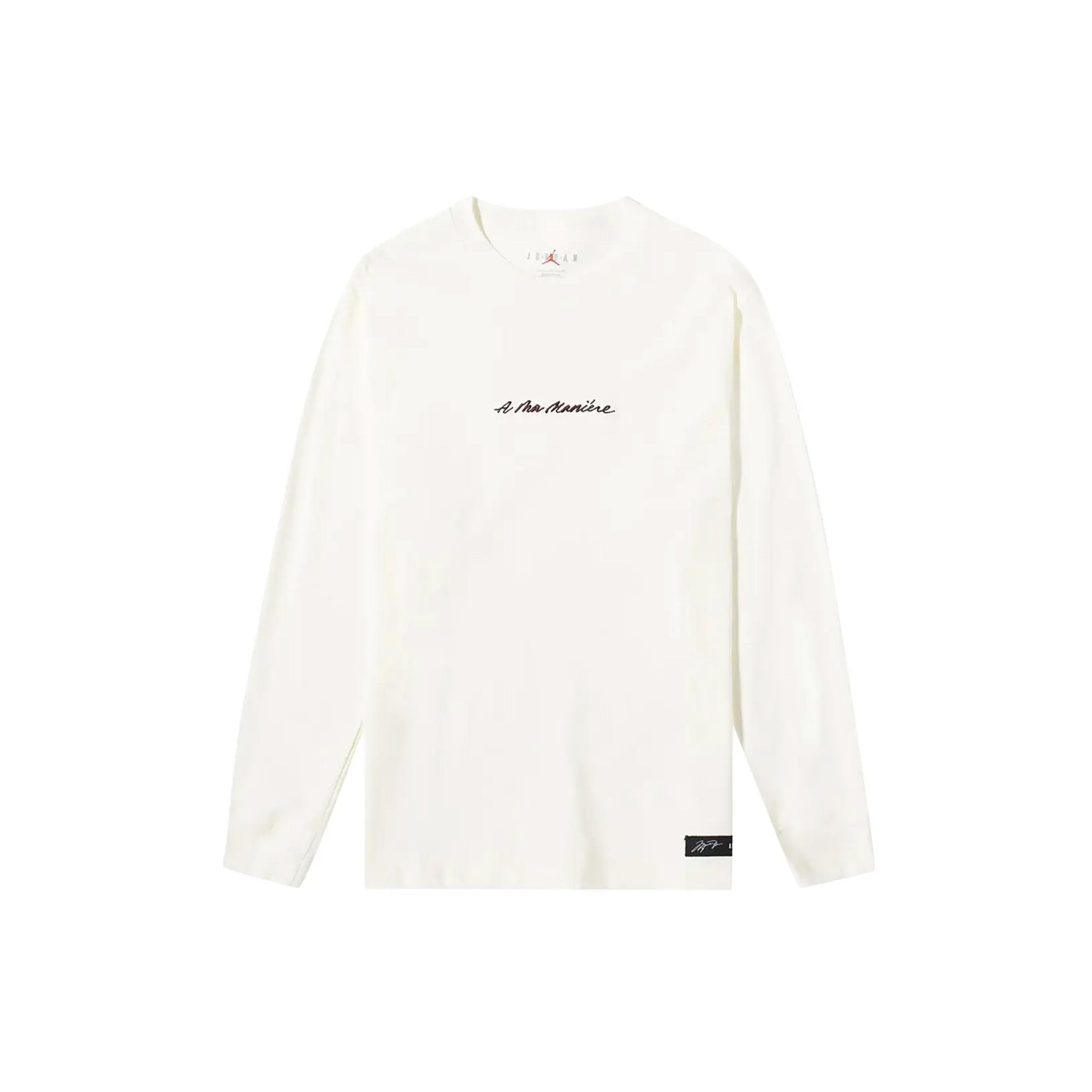 Air-Jordan-x-A-Ma-Maniere-L-S-Tee-‘Sail’-(2022)-