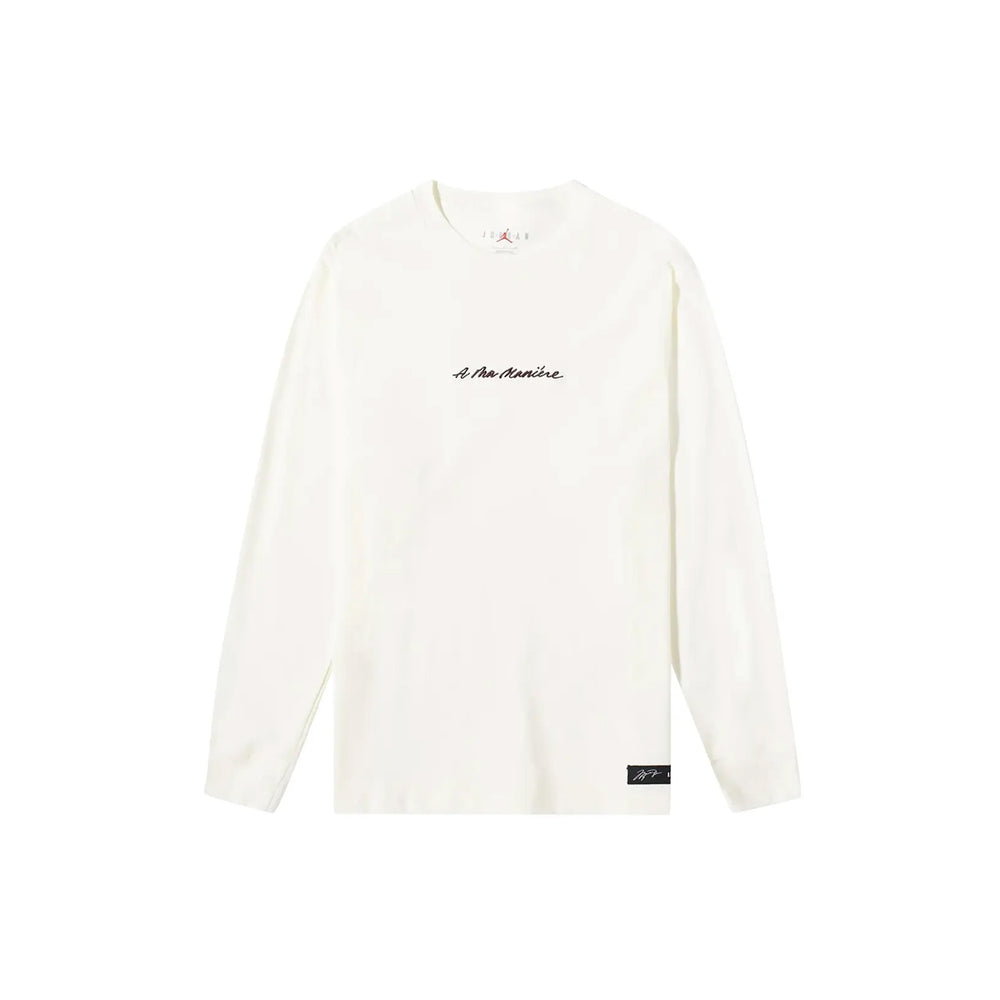 Air-Jordan-x-A-Ma-Maniere-L-S-Tee-‘Sail’-(2022)-