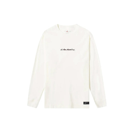 Air-Jordan-x-A-Ma-Maniere-L-S-Tee-‘Sail’-(2022)-