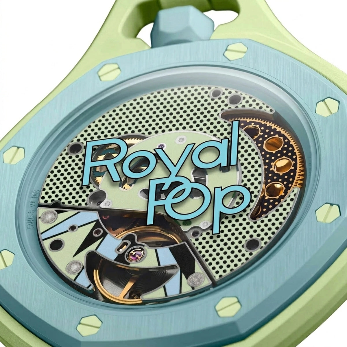 Swatch x Audemars Piguet AP 'Bioceramic Royal Pop Blaue Acht' – PUSHAS