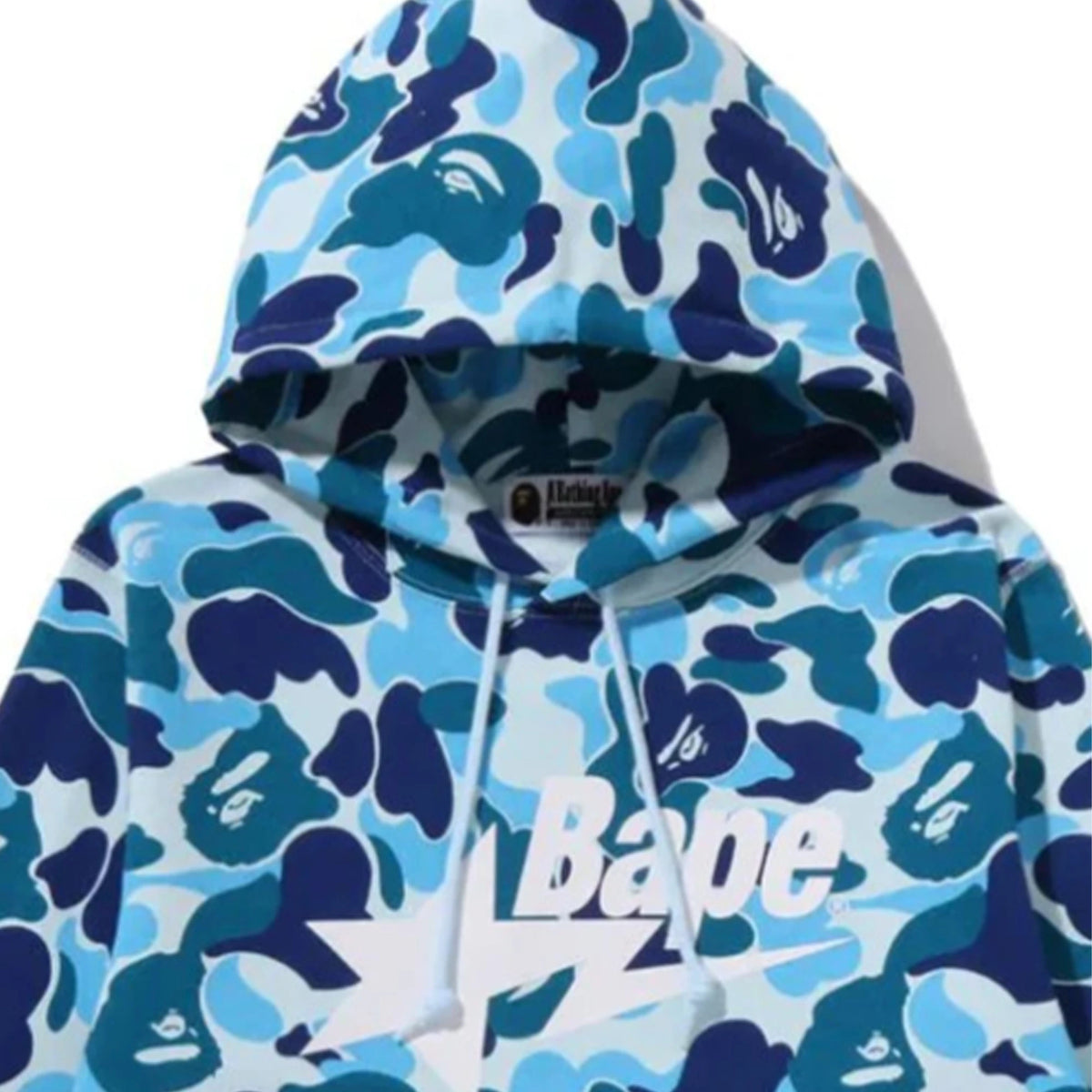 BAPE ABC Camo BAPE STA Pullover Hoodie 'Blue' (2026) – PUSHAS