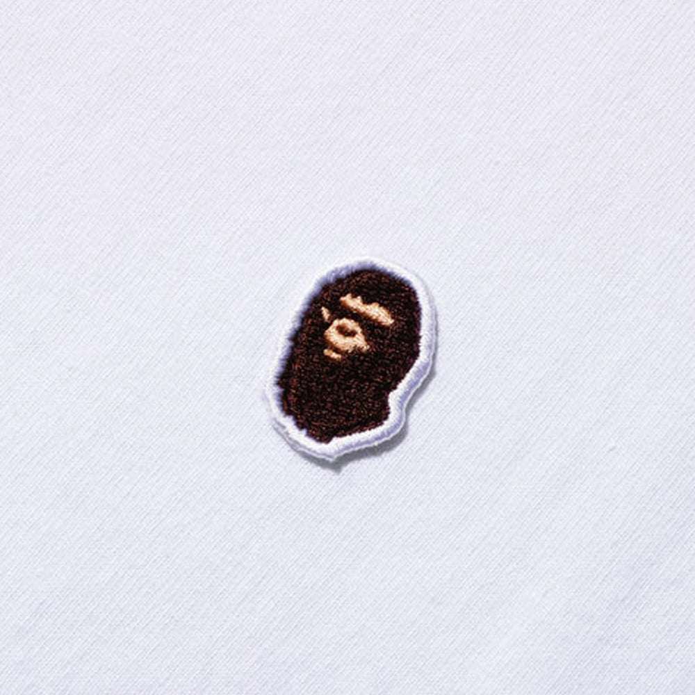 BAPE-Ape-Head-One-Point-Tee-‘White’-2