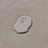 BAPE-One-Point-Relaxed-Fit-Crewneck-Sweatshirt-‘Beige’-3