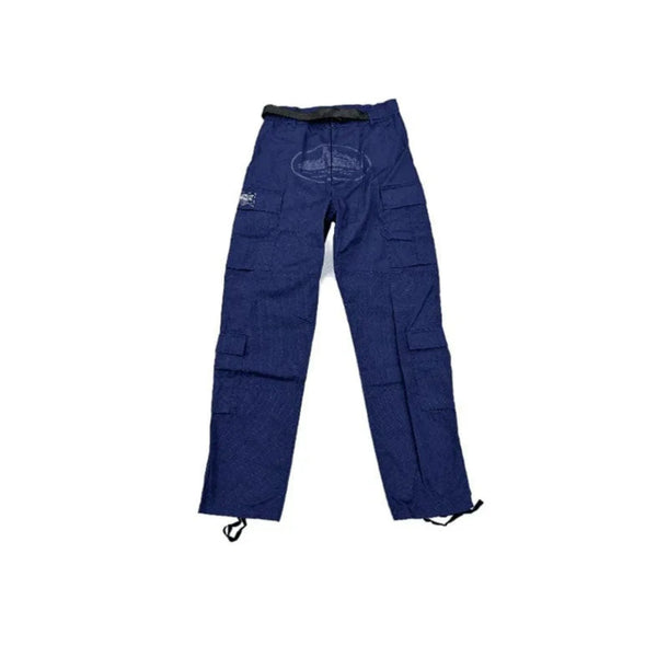 Corteiz Alcatraz Cargo Pants 'Navy'