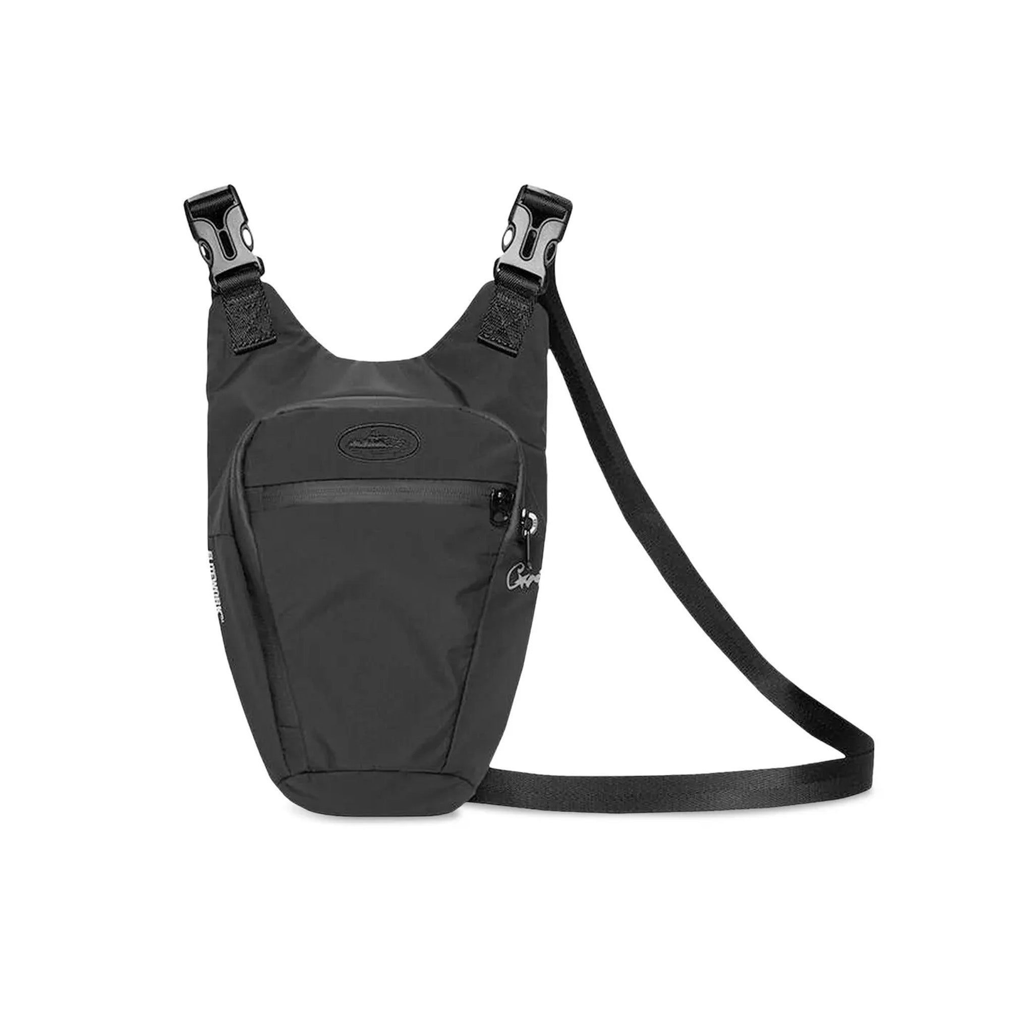 Corteiz-Elitework-Sling-Bag-‘Black’-(2025)-front