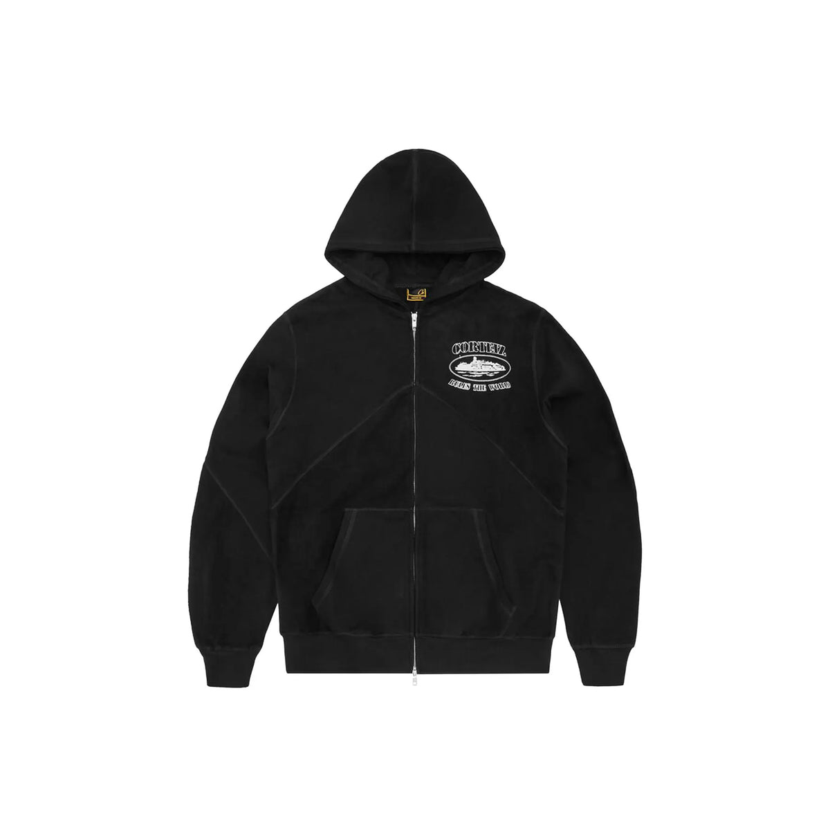CORTEIZ ZIP HOODIE S ブラック Corteiz-Superior-Royale-Zip-