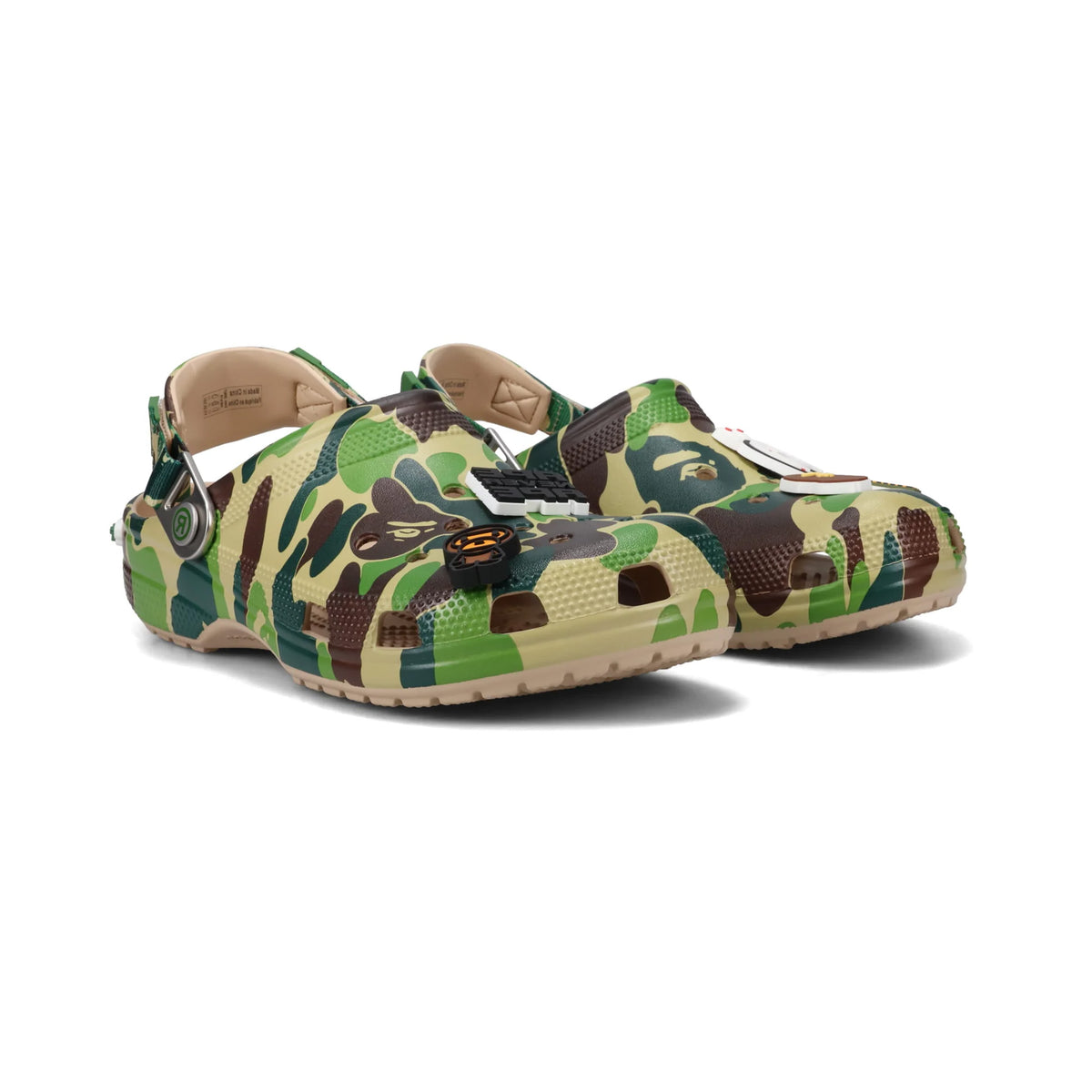 Crocs Classic Clog A Bathing Ape 'ABC Camo Green' (2025) 209627