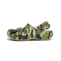 Crocs-Classic-Clog-A-Bathing-Ape-ABC-‘Camo-Green’-(2025)-3