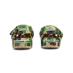 Crocs-Classic-Clog-A-Bathing-Ape-ABC-‘Camo-Green’-(2025)-5