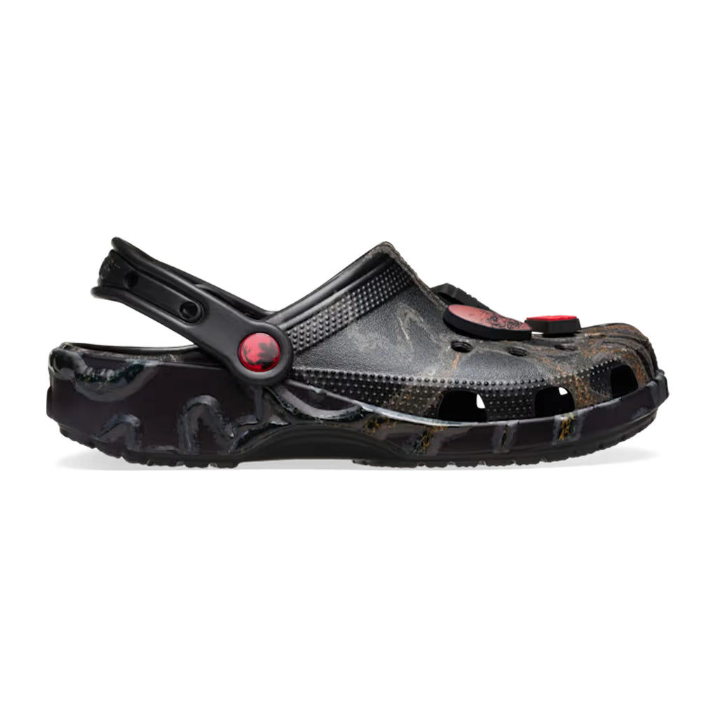 Crocs Classic Clog x Stranger Things 'Black Red' (2025) – PUSHAS Crocs Classic Clog x Stranger Things 'Black Red' (2025) – PUSHAS