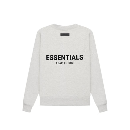 Essentials-Crewneck-'Light-Oatmeal'-(SS22)-back