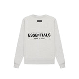 Essentials-Crewneck-'Light-Oatmeal'-(SS22)-back