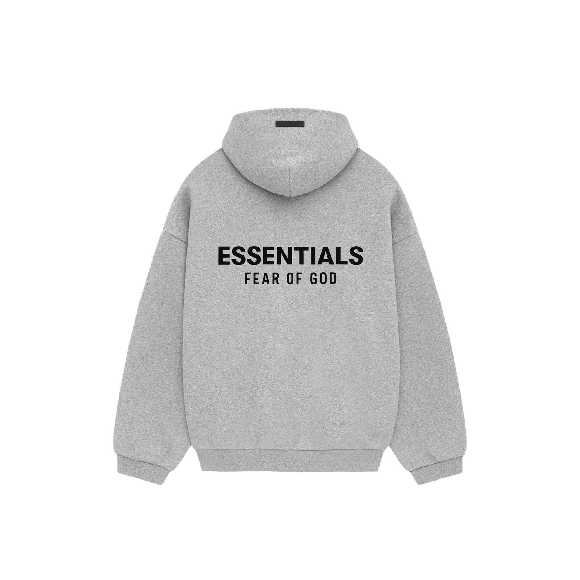 Fear-of-God-Essentials-Fleece-Hoodie-'Light-Heather-Gray'-(2024)-back