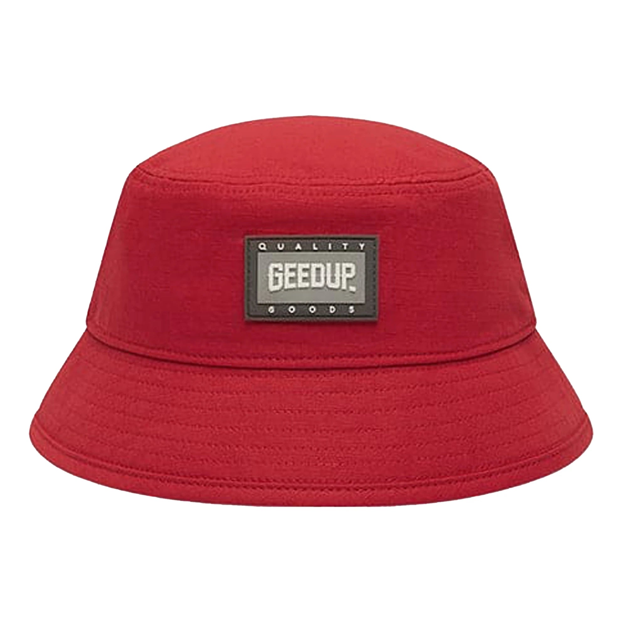 Geedup Core Logo Ripstop Bucket Hat 'Red' (2025) – PUSHAS