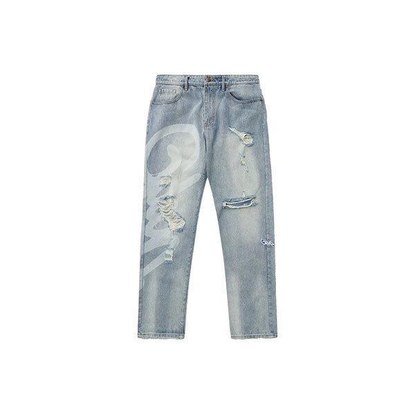 Geedup Handstyle Denim Pant 'Washed Blue' (2026)