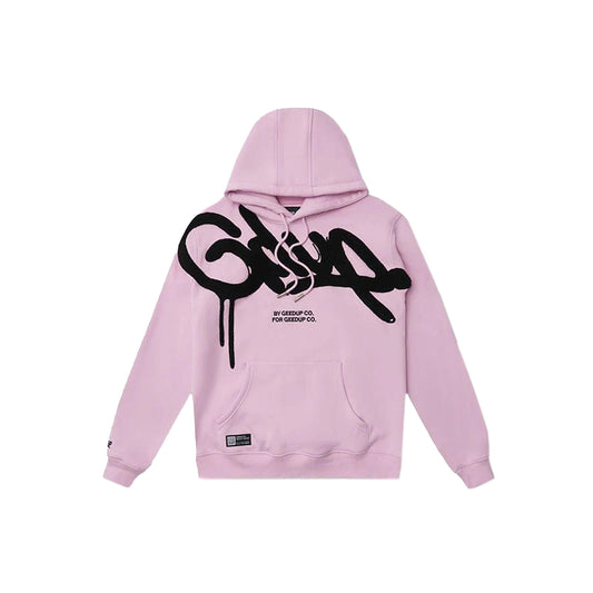 Geedup-Handstyle-Hoodie-Lavender/Black-front