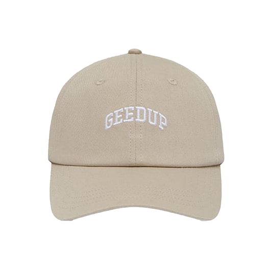 Geedup-Micro-Team-Logo-Hat-'Tan'-(2024)-front