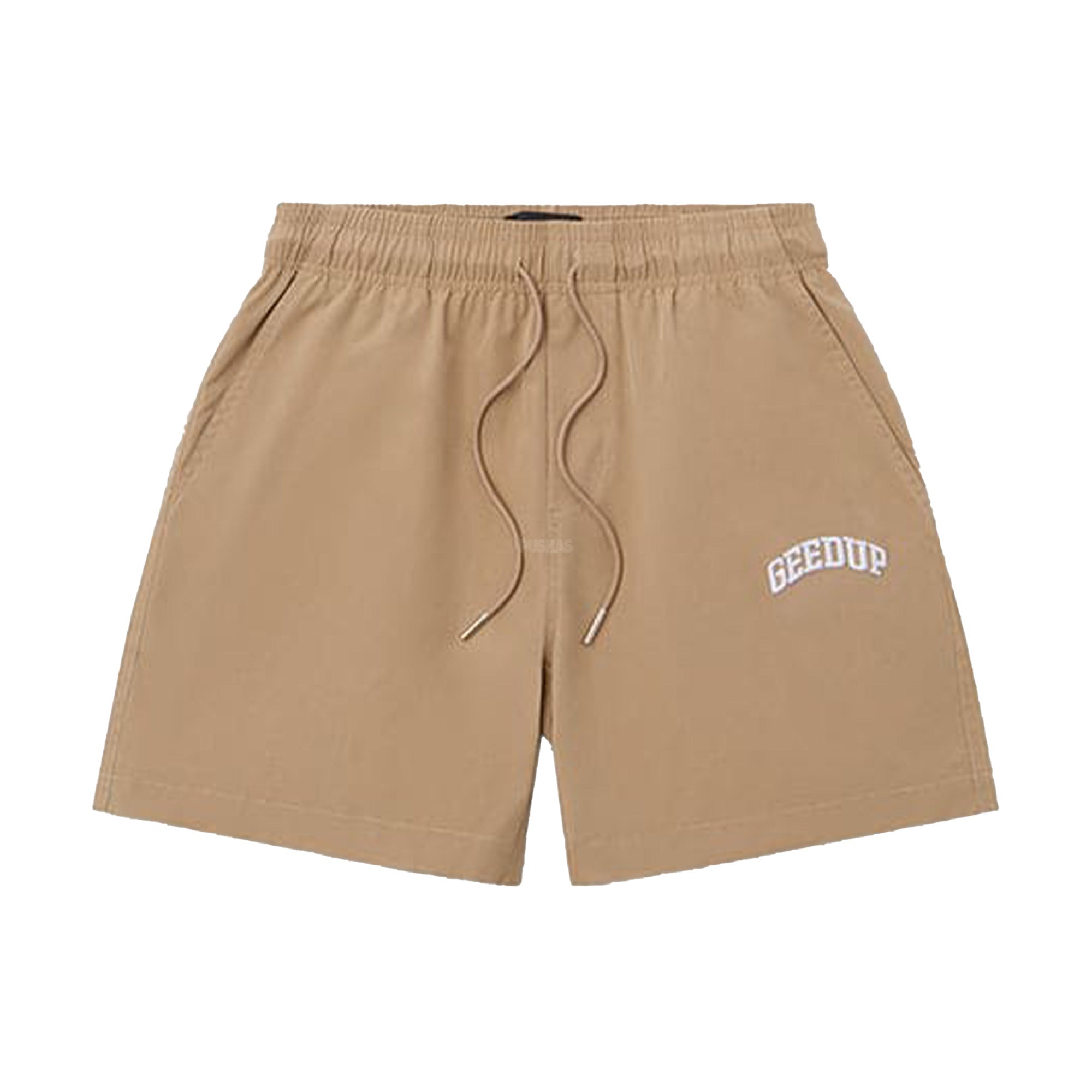 Geedup-Micro-Team-Logo-Shorts-'Tan'-(2024)-front