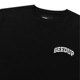Geedup-Micro-Team-Logo-T-Shirt-'Black'-(2024)-front-close-up