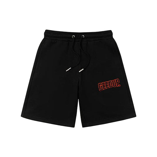 Geedup-Play-For-Keeps-EMB-Shorts-Black-Black-Orange-2024-front