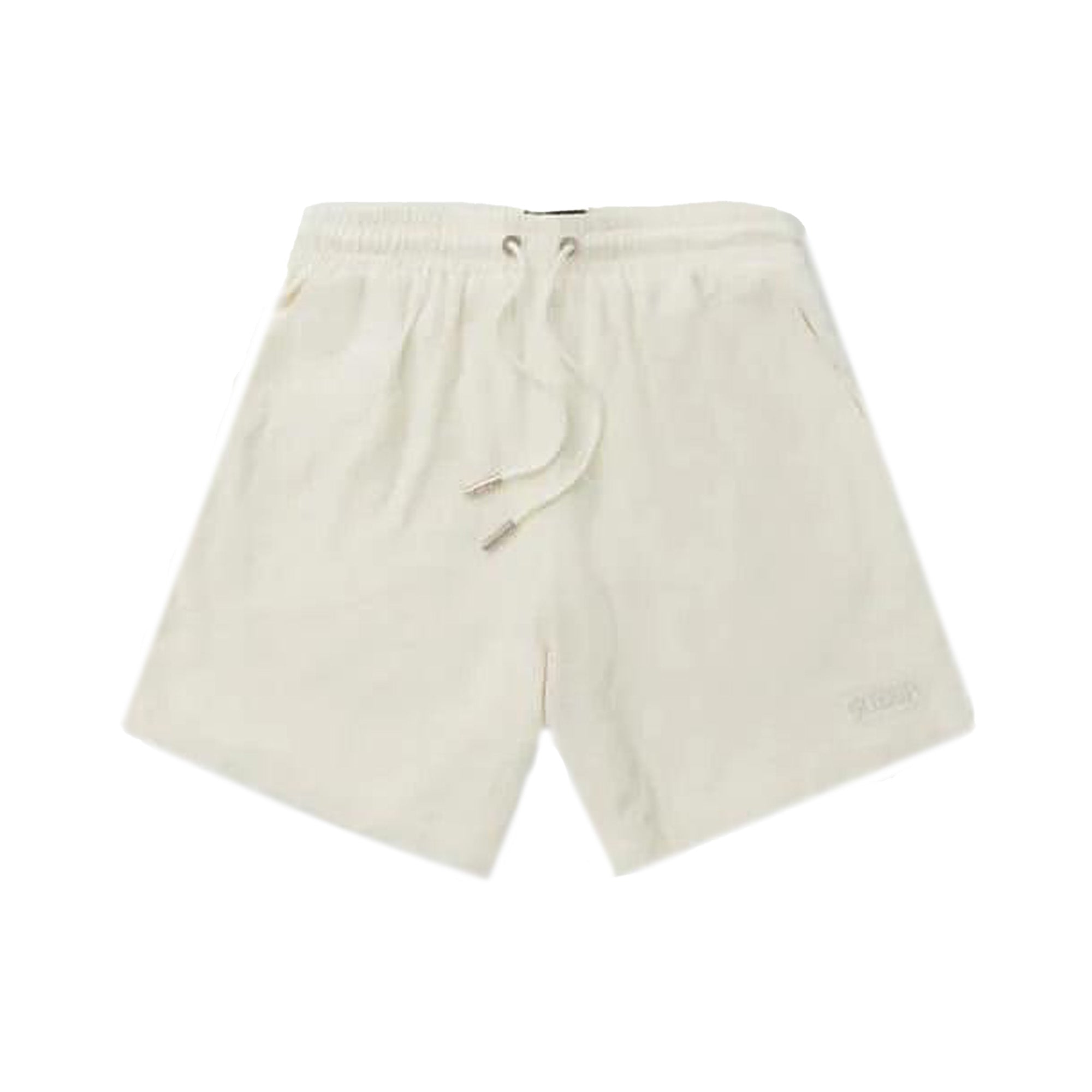 Geedup-Play-For-Keeps-Monogram-Shorts-‘Cream’-front