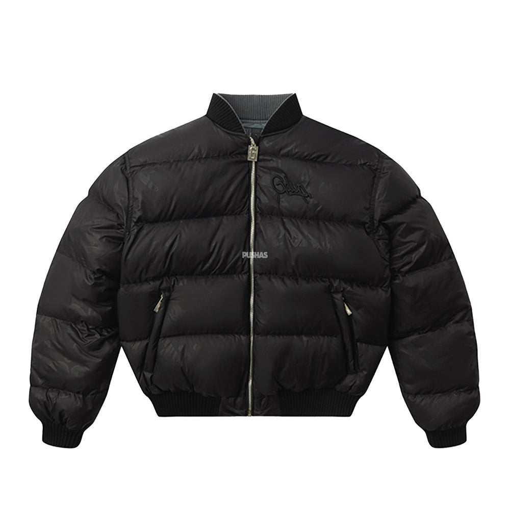 Geedup-Team-Logo-Handstyle-Reversible-Bomber-‘Grey-/-Black’-(2025)-2