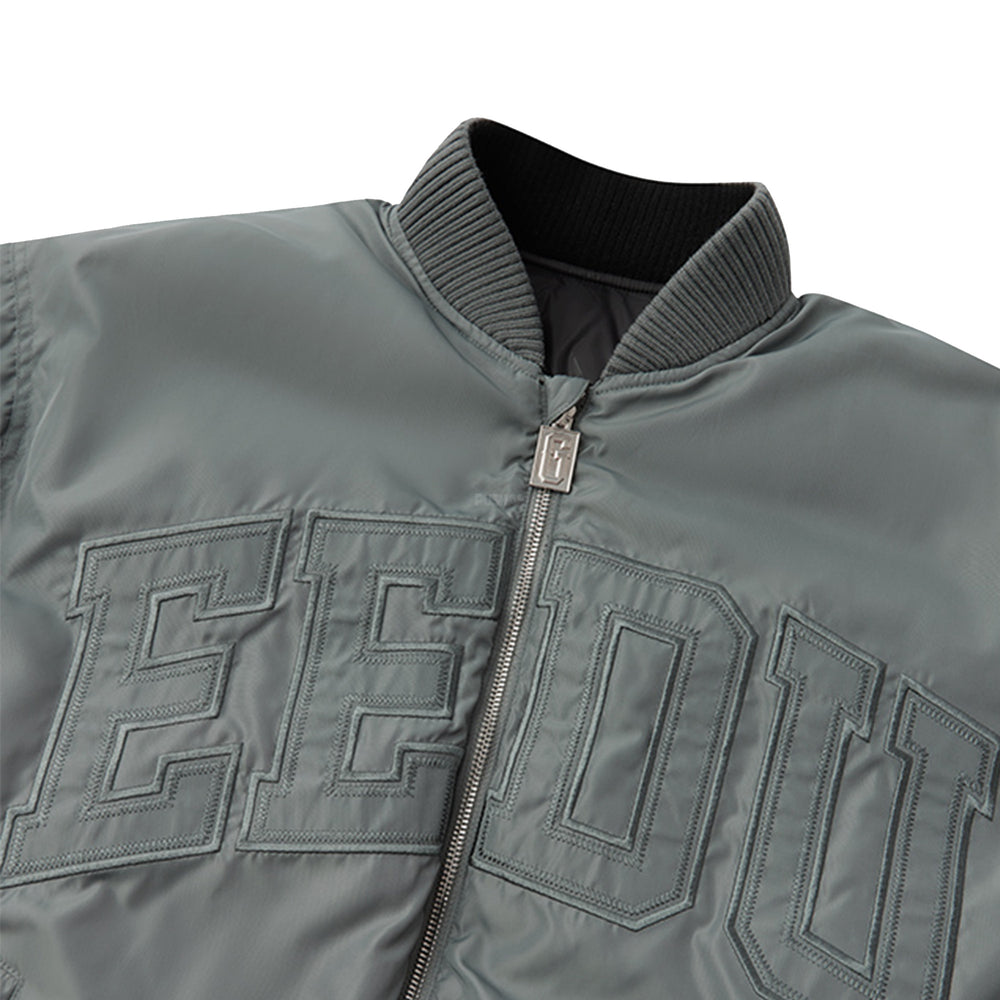 Geedup-Team-Logo-Handstyle-Reversible-Bomber-‘Grey-/-Black’-(2025)-7