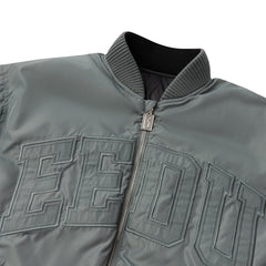 Geedup-Team-Logo-Handstyle-Reversible-Bomber-‘Grey-/-Black’-(2025)-7