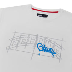 Geedup-Team-Logo-Sketch-T-Shirt-'White'-(2024)-front-close-up