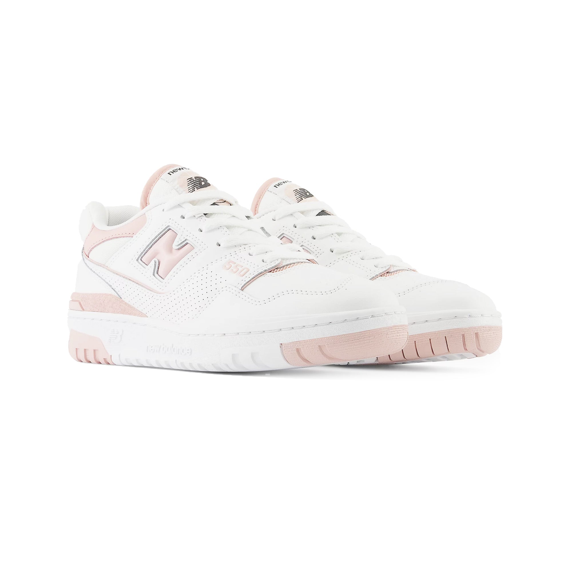 New-Balance-550-‘Pink-Peach-White’-ƒront-side