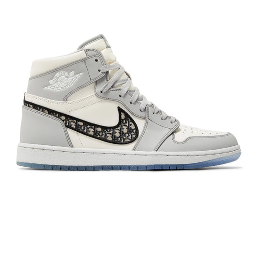 Nike-Air-Jordan-1-Retro-High-x-DIOR-‘Wolf-Grey’-(2020)-