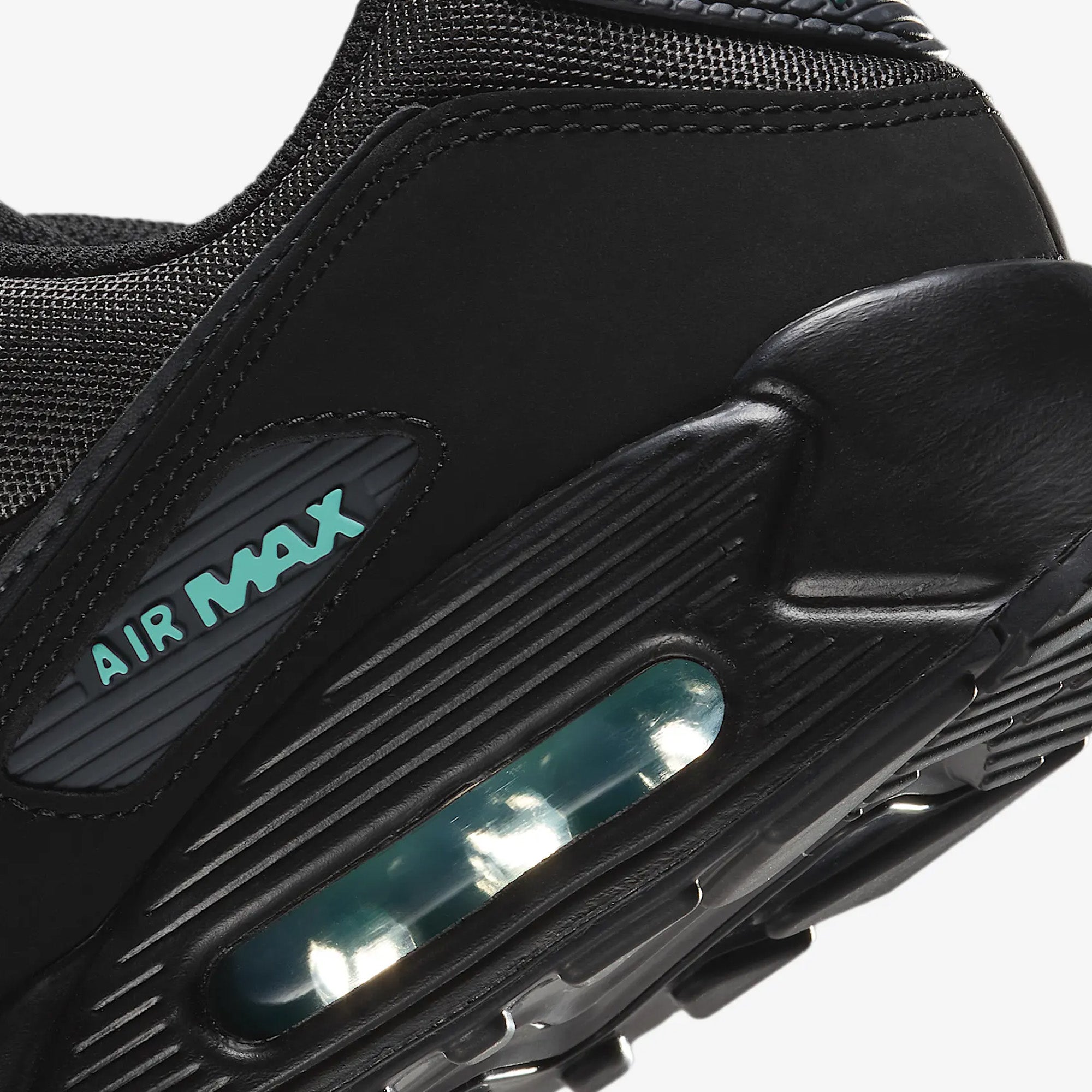 Nike-Air-Max-90-‘Black-Tiffany’-(2025)-heel-close-up-2