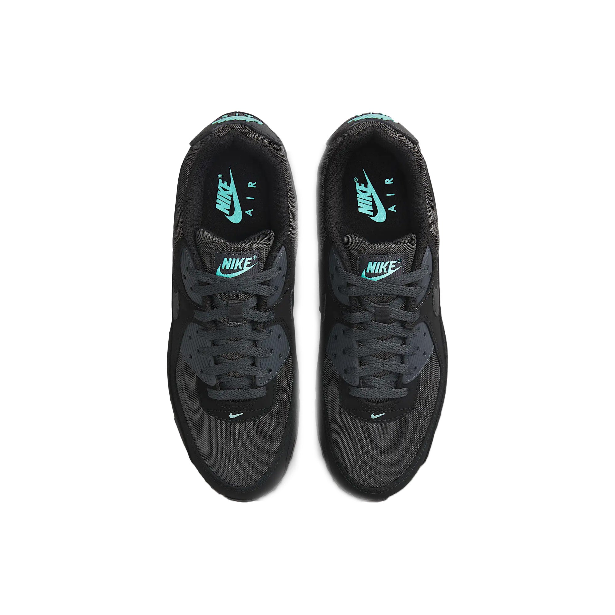 Nike-Air-Max-90-‘Black-Tiffany’-(2025)-top-down