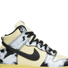 Nike-Dunk-Hi-1985-SP-‘Saturn-Gold-Acid-Wash’-side-close-up