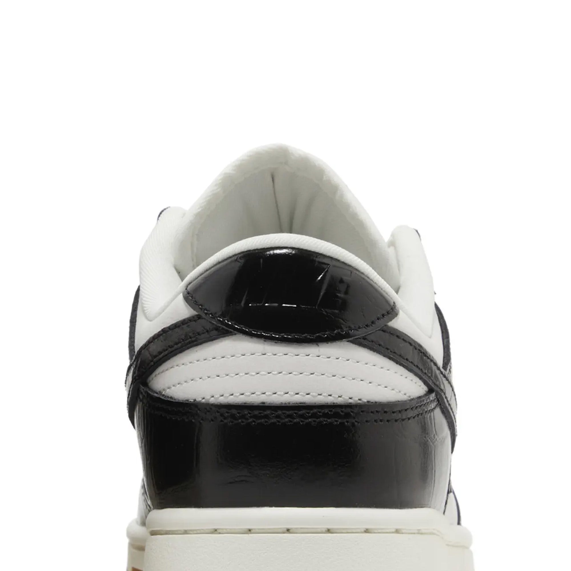 Nike-Dunk-Low-LX-'Black-Croc'-Women's-(2024)-back-close-up