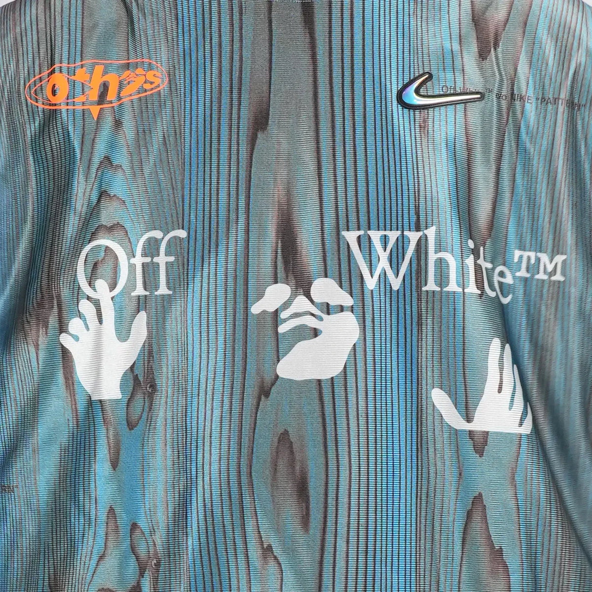 Off-White x Nike 001 Soccer Jersey 'Blue' (2022) – PUSHAS