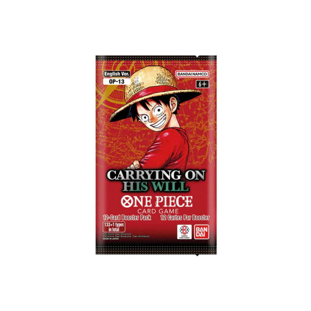 carrying on his will booster box english One Piece Card Game CARRYING ON HIS WILL BOOSTER BOX OP13 English *IN STOCK