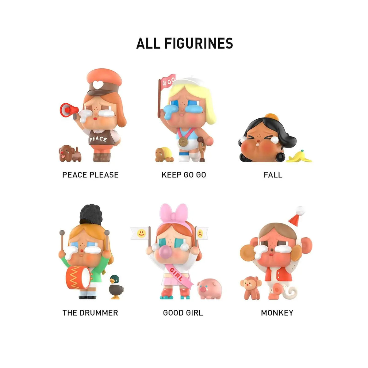 POP MART CRYBABY Crying Parade Series (Single Blind Box) – PUSHAS
