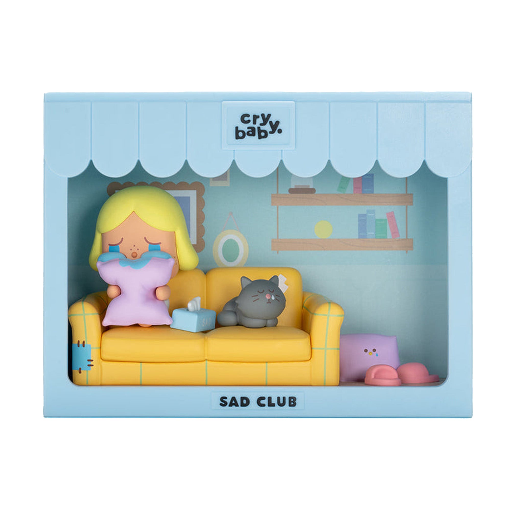 POP-MART-Crybaby-Sad-Club-Series-Blind-Box-Scene-Set-6