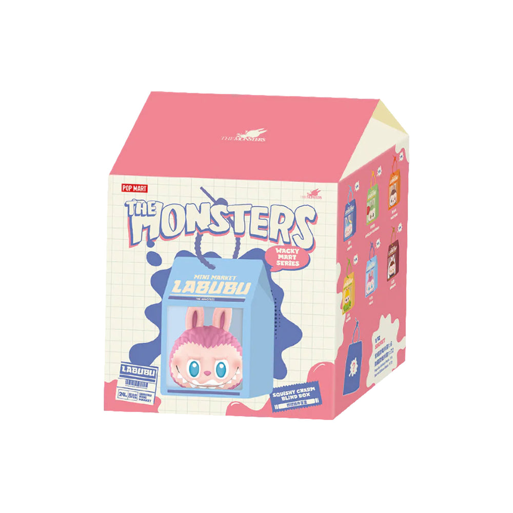 POP MART Labubu The Monsters Wacky Mart Series Squishy Charm POP MART Labubu The Monsters Wacky Mart Series Squishy Charm